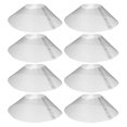 thumbnail image 1 of FONDOTIN 8PCS Range Hood Filter Replacement Silver Aluminum Containers for Smoke Filtration, 1 of 7