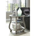 thumbnail image 2 of Ashley Coralayne Round End Table in Silver, 2 of 2
