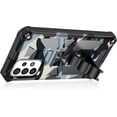 thumbnail image 2 of Camouflage Magnetic Kickstand Case for Samsung Galaxy A23 5G/4G, Military Grade Heavy Duty Shockproof Protection Army Camo Phone Cover for Samsung Galaxy A23 MC Army Green, 2 of 7
