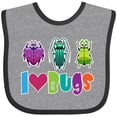 thumbnail image 3 of Inktastic I Love Bugs Boys or Girls Baby Bib, 3 of 4