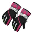 thumbnail image 2 of Dengjunhu Children Gloves Waterproof And Breathable Snow Gloves Kids Winter Warm Outdoor skiing, 2 of 7
