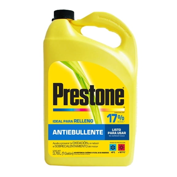 Anticongelante Prestone Listo para Usar de 3.785 Litros