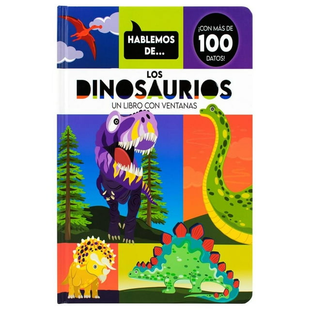 Enciclopedia Infantil Hablemos de los Dinosaurios Blanco Mediano Advanced