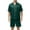 Army Green, variant on Jamicy Summer Pajamas for Men Gift for Men Men Satin Silk Pajamas Sets Short Sleeve Sleepwear Button-Down Pjs Sets Two-Pieces Loungewear