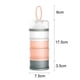 thumbnail image 2 of Dispensador de leche en polvo, recipiente portátil para almacenamiento de fórmula de alimentación de bebé, 2 of 5
