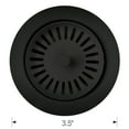 thumbnail image 2 of Blanco 240338 Decorative Metal Disposal Flange, Concrete Gray, 2 of 7