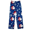 thumbnail image 5 of Xihbxyly Christmas Pajamas for Women, Women's Christmas Printed Pajama Set for Daily Home Wear Two-Piece Pajama Set with Pocket, 5 of 6