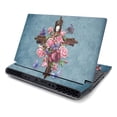 thumbnail image 1 of MightySkins ALWAR51R220-Rose Cross Skin for Alienware AREA-51M R2 2020 - Rose Cross, 1 of 4