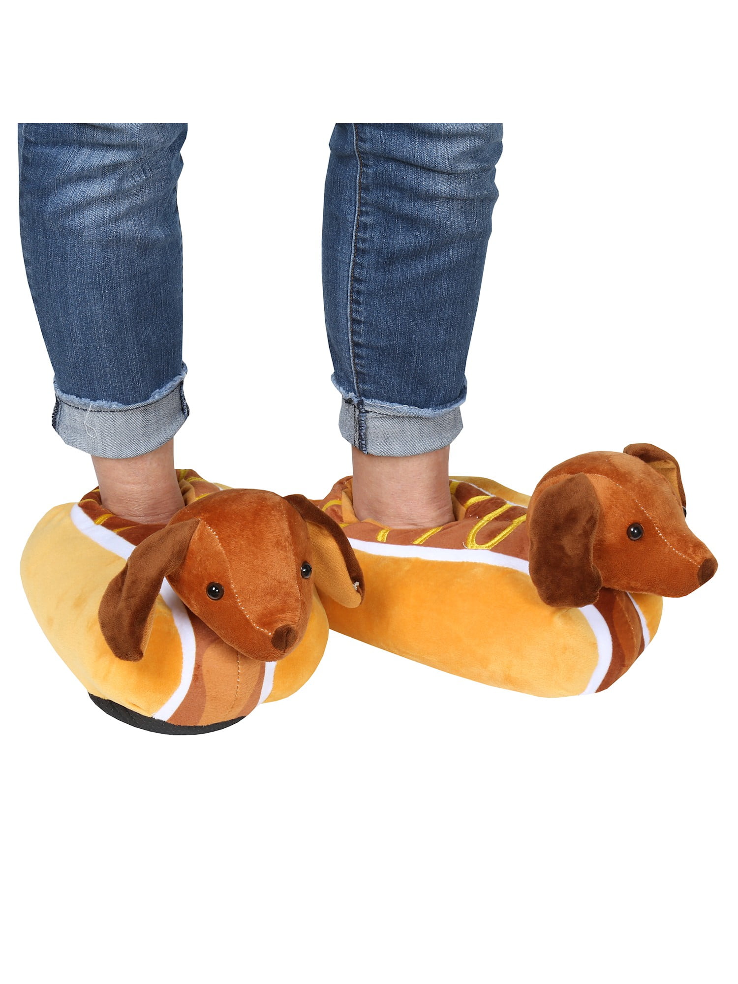 dachshund slippers walmart