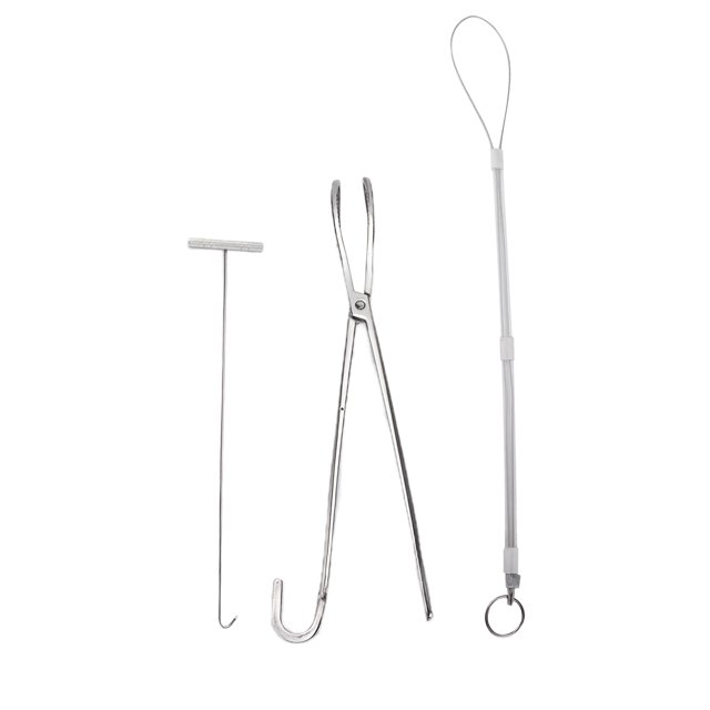 Crochet de Sage-Femme, Ensemble d'Outils de Sage-Femme pour Cochon, Crochet en U Réglable pour Corde de Production de Cochon + Crochet de Production + Production