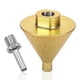 thumbnail image 1 of Diamond Beveling Chamfer Bit 0-2 Inch (50mm),Countersink Drill Bit for Tile, ,M10 Thread for 100mm Angle Grinder, 1 of 5