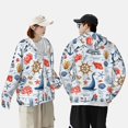 thumbnail image 6 of Easygdp Watercolor Nautical Lightweight Long Sleeve Sun Shirt Sports long-Sleeved Sun Protective Clothing, Quick Drying Breathable - XX-Large, 6 of 9