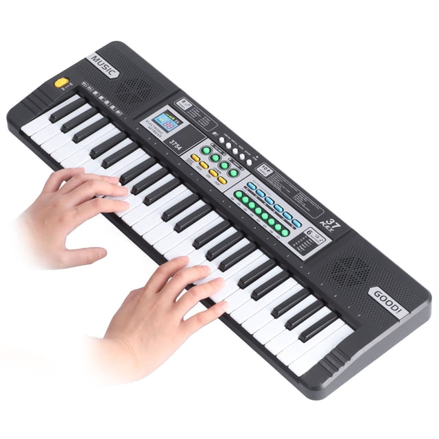 Mini Pianos Keyboard, Small Polystyrene Kids Electronic Piano Popular 37 Keys For Music Instrument Learning
