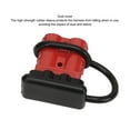 thumbnail image 3 of Battery Quick Connector, PC Fireproof Housing 12 To 36V Anti Slip Side Battery Wire Harness Plug Connector Red 6 To 10 Gauge  For Electric Floor Scrubber, 3 of 8