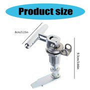 ROCKROK Foldable T Handle Compression Latchs Lock Adjustable for Secures Door Fastening