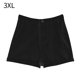 thumbnail image 1 of Pantalones cortos casuales Pantalones cortos sueltos para mujer Pantalones cortos de pierna ancha de cintura alta, Negro, 3XL Inevent AP001507-14B, 1 of 7