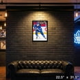 thumbnail image 5 of Auston Matthews 20x29 Framed Canvas Toronto Maple Leafs, 5 of 5