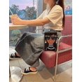 thumbnail image 5 of Bolso de mano tipo cartera de cuero con asa superior, personalizado, en 3D, para mujer, bandolera de hombro, 5 of 5