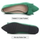 thumbnail image 5 of Zapatos SAILING LU para mujer con punta puntiaguda, color verde hierba, talla 4.5, 5 of 6