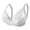 White, variant on Daqian Bras for Women Womens Solid Lace Lingerie Bras Plus Size Underwear Bralette Bras Comfortable Bra Women Bras on Sale Red 12(XXL)