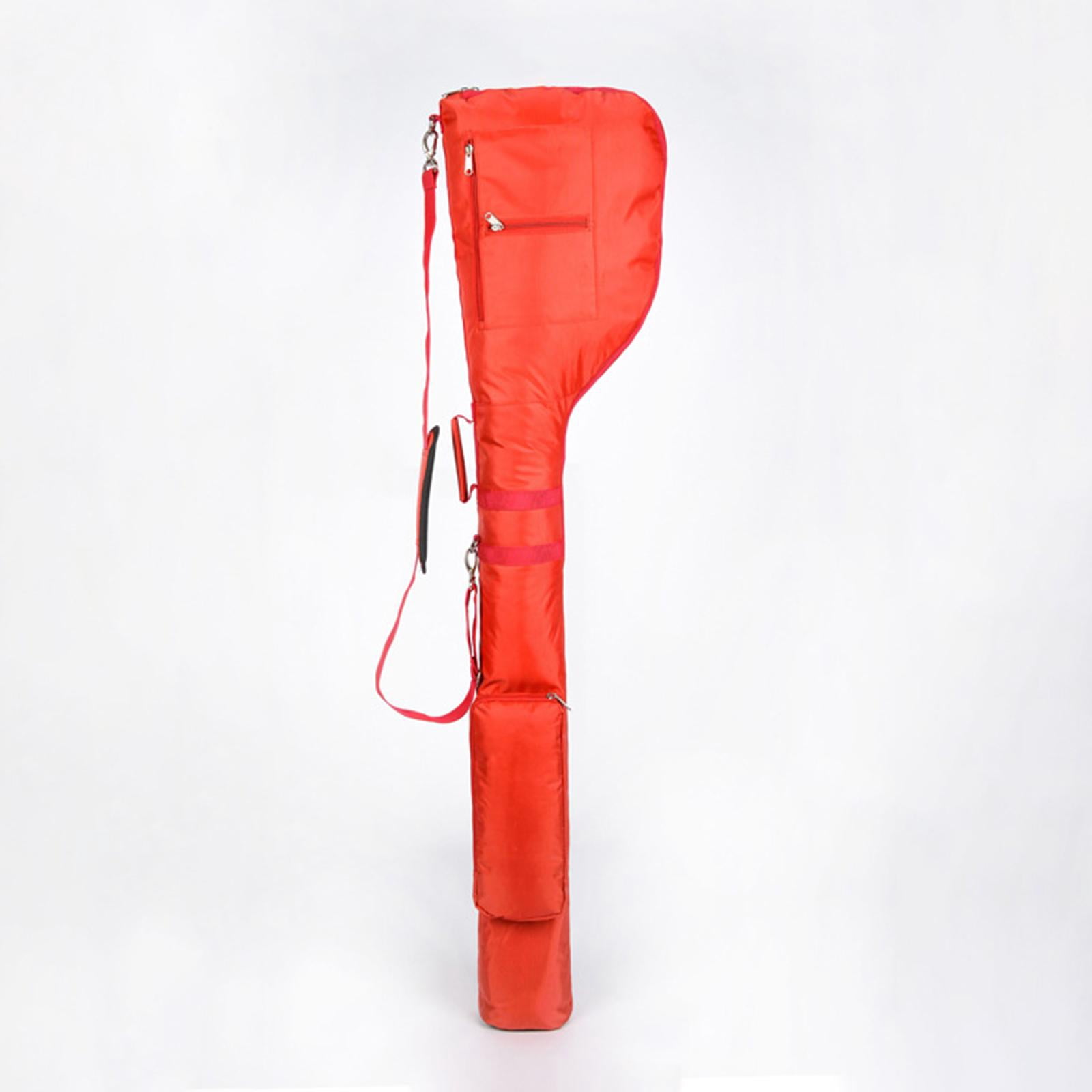 harayaa Golf Sunday Pencil Three Pockets Club Carry Bags Lightweight Zippered Waterproof
