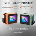 printing machine,Printer With 2.4inch Led And Ink Definition 2.4inch