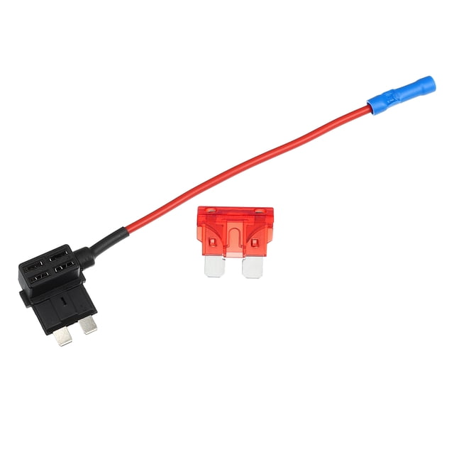 12V Estándar Fusible Adaptador con 1uds 10A Cuchilla Estilo Fusible