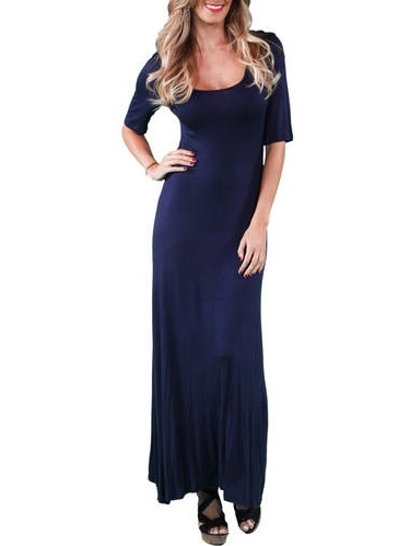 walmart plus maxi dress