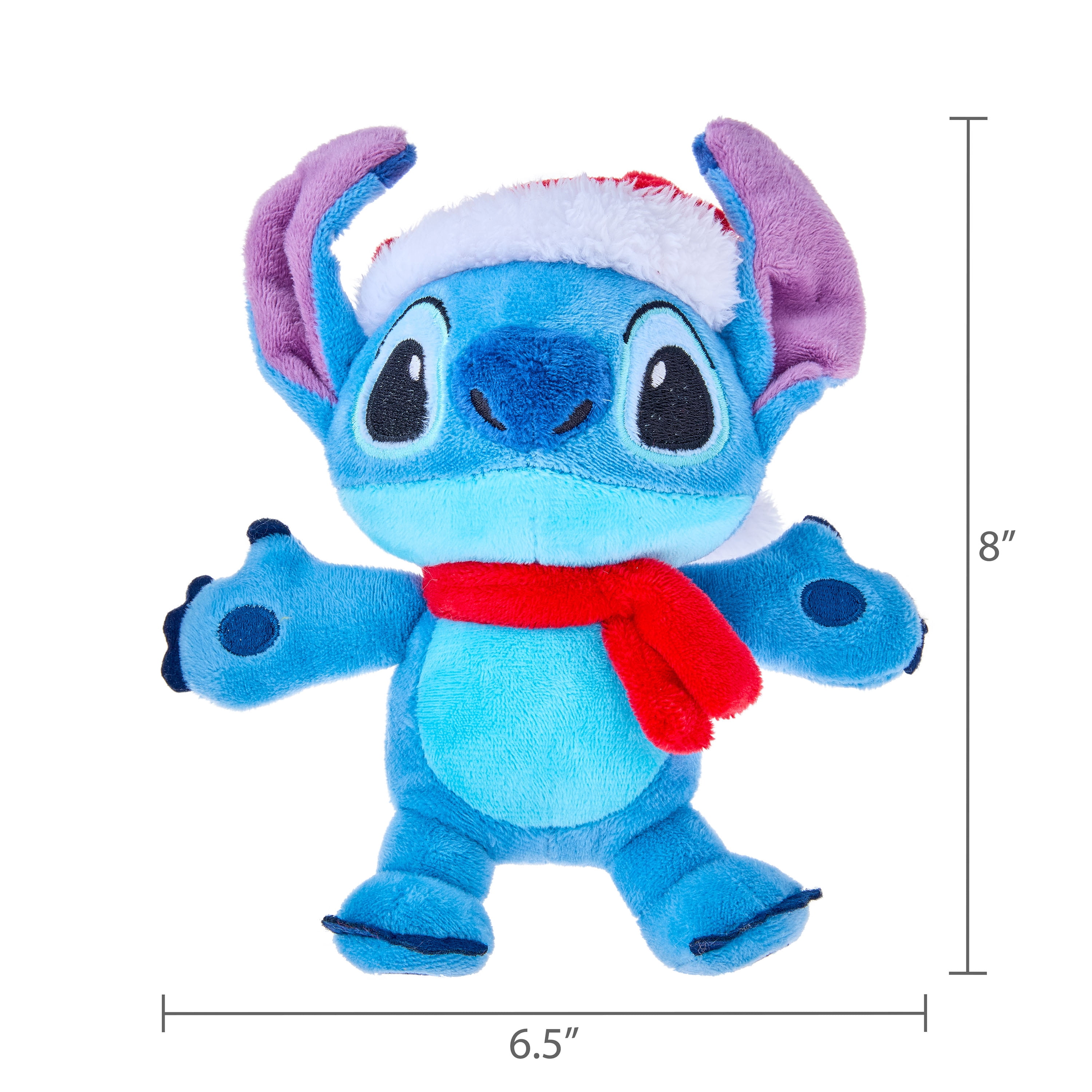 Disney's 'Lilo & Stitch'. Stitch 8 Inch Plush Clip, Pink, All Ages, by Ruz