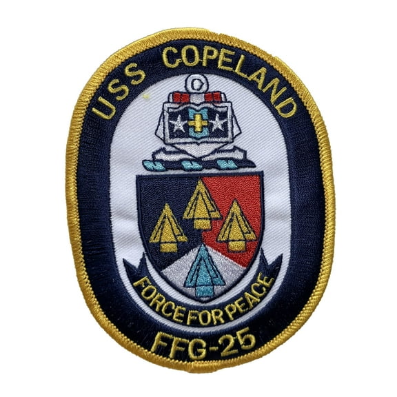 USS COPELAND FFG-25 Patch – Sew On