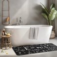 thumbnail image 2 of Math Equations White Chalk Blackboard Pattern Kitchen Rug Mat,Kitchen Runner Rugs Non Skid Washable,Decorative Kitchen Floor Mats for Kitchen,Sink,Laundry,17"x47.2", 2 of 7