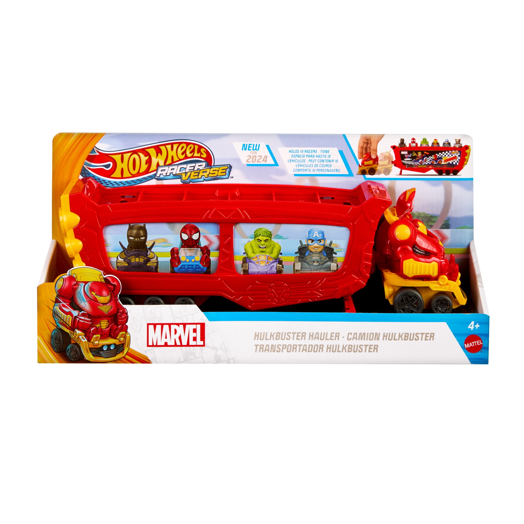 ホットウィール IRON MAN & HULKBUSTER【未開封】 Hot Wheels Marvel Iron Man & Hulkbuster Vehicles – Mattel