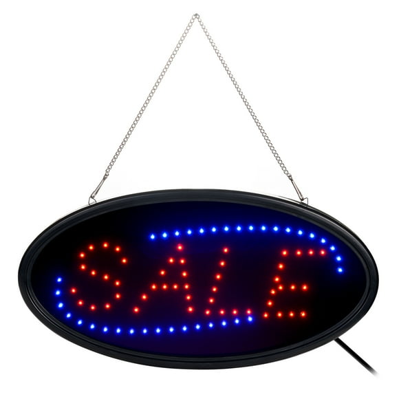 Fitnate Panneau de Vente Électrique LED Panneau Publicitaire Lumineux Lumière Stable pour Entreprise, Murs, Fenêtre, Magasin, Bar