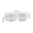 thumbnail image 2 of Airtight Kitchen Food Storage Organizer Compartment Container With Lid For Countertop Pantry Organization, 2 of 3