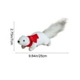 thumbnail image 3 of Uutvery Christmas Squirrel Table Decor,Lifelike White Squirrels Christmas Ornament,Desktop Mini Figurine Display,Winter Holiday Decor,Unique Xmas Tree Ornament,Adornment Garden Squirrel, 3 of 8