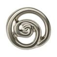 thumbnail image 3 of Mainstays 1-1/3" (34mm) Swirl Cabinet Knob, Satin Nickel, 2 Pack, 3 of 8