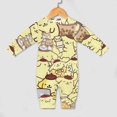 thumbnail image 4 of Pompompurin Baby Footless Rompers, Long Sleeve Baby Onesie Jumpsuit for Boys Girls, 4 of 8