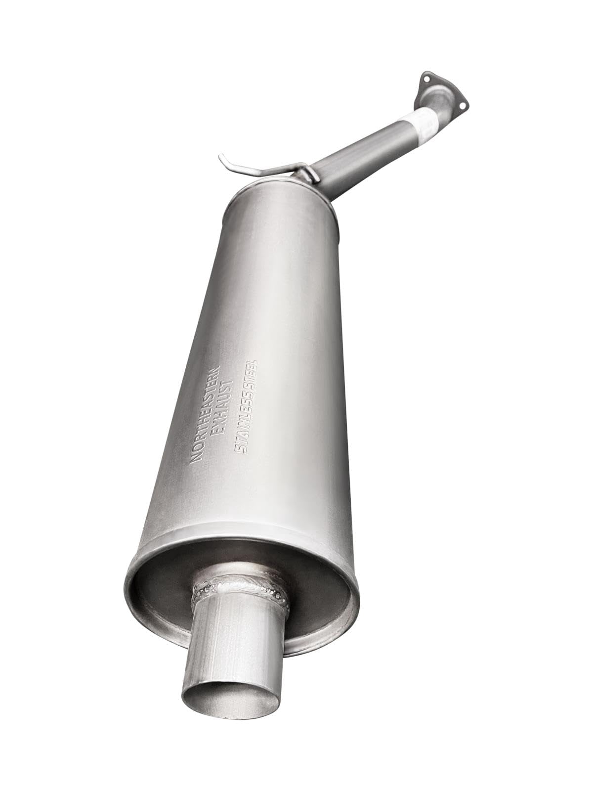 Northeastern Exhaust Resonator Muffler Exhaust System Kit Fits 2002-2004 Honda Odyssey 3.5L - Direct Fit | Stainless Steel | Includes Gasket & Clamps