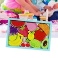 thumbnail image 4 of Rompecabezas,Rompecabezas de madera 3D para ,Bloques de colores Puzzle Montessori Juguete, cumpleaños Juguete de desarrollo educativo temprano,Preescolares Hugo Rompecabezas, 4 of 7
