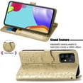 thumbnail image 2 of case for Samsung Galaxy A72 5G Cartoon Girl Wallet Case,Cat Dog Style Flip Phone Cover with Card Holder Wrist Strap & Screen Protector Kickstand PU Leather Cases for Samsung Galaxy A72 4G MG Gold, 2 of 16