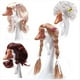 thumbnail image 1 of 4 Pelucas de Ganso de Jardín con Pinzas para el Pelo, Peluca Trenzada con Forma de Estatua de Ganso de Jardín, Disfraz de Ganso de Jardín para Exteriores., 1 of 5