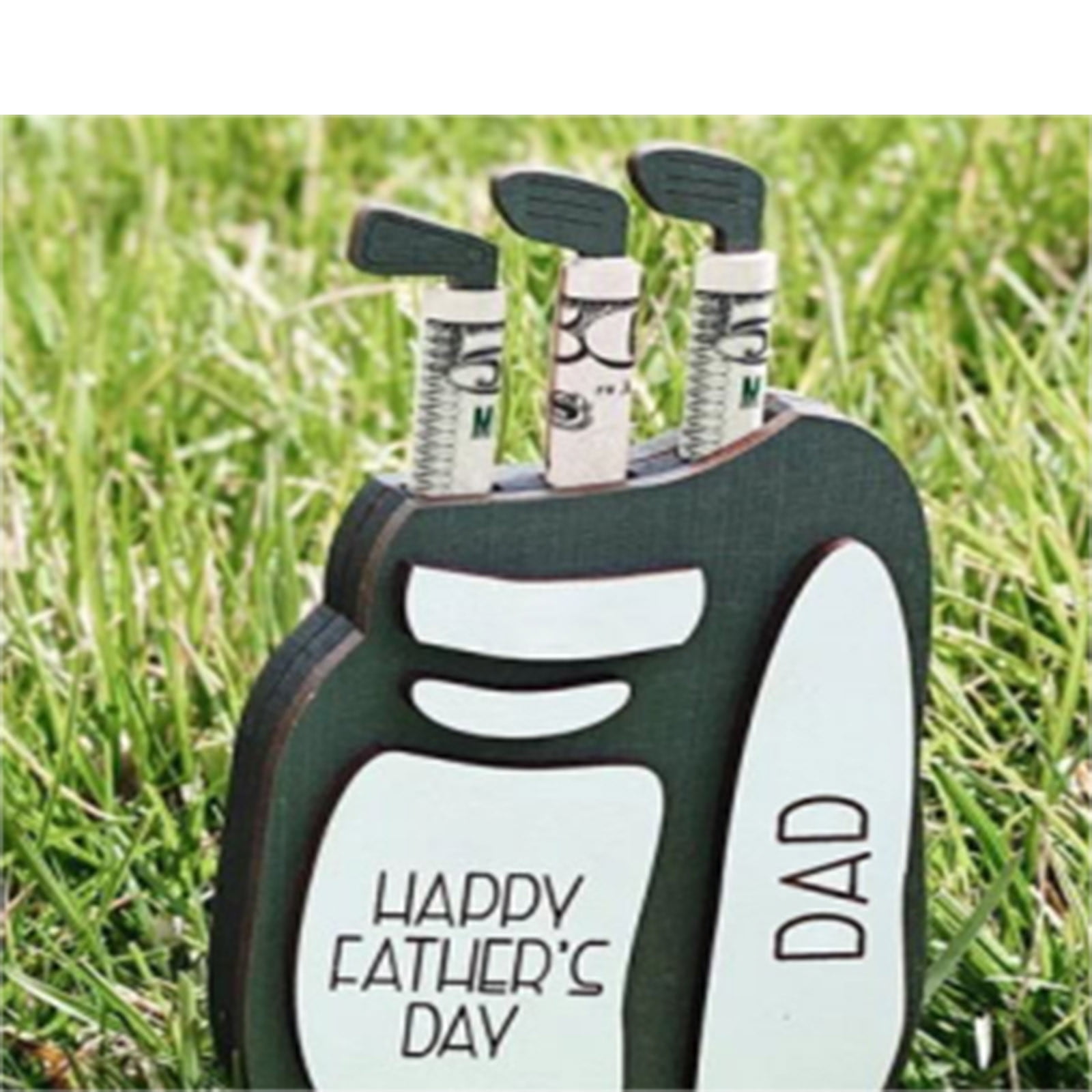 Decorations for Home Clearance Father\'s Day Gift Golf Bag Money ...