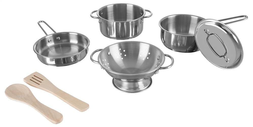childrens wooden pots and pans