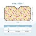 thumbnail image 3 of Bingfone Rabbit And Balloon Car Windshield Sunshade,Sun Foldable Sun Shield Sun Visor for Car - Medium, 3 of 8