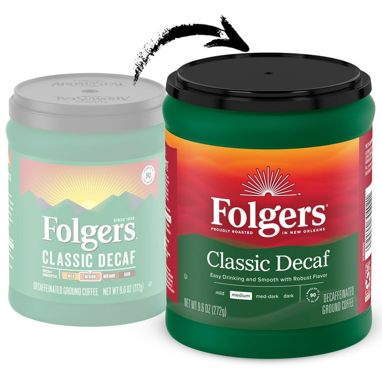 Folgers Decaf Coffee Caffeine Content