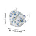 thumbnail image 2 of Reusable Face for Travel Outdoor Washable Breathable Comfort Fit Cover Adjustable Ear Loops, 2 of 3