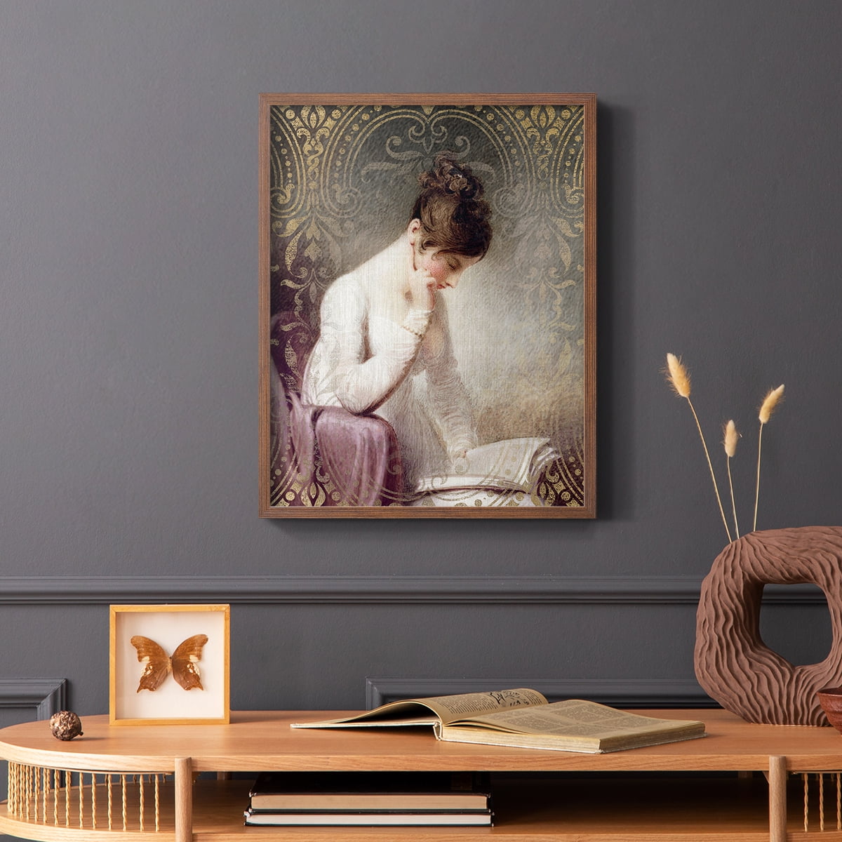 An Interesting Story in Paper Solid Wood 8 x 10 Framed Print