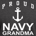 thumbnail image 3 of CafePress - Proud Navy Grandma Dark T Shirt - Men's Classic Graphic Cotton T-Shirt, 3 of 4