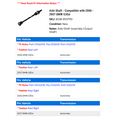 thumbnail image 2 of Axle Shaft - Compatible with 2006 - 2007 BMW 530xi, 2 of 2