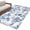 White Light Blue, variant on Coastal Nautical Area Rugs 3'x5', Washable Small Throw Rugs for Living Room Bedroom, Summer Ocean Beach Sea Corals Blue Indoor Outdoor Rug Non-Slip Low Pile Carpet Runner Reversible Floor Mats